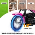 thumbnail image 3 of NEECHIPRO 24V Ride on Electric Dirt Bike for kids, 250W Motorcycle with Key Start,14 MPH, For Age 13+,Pink, 3 of 7