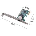 thumbnail image 2 of Gigabit Ethernet Adapter High-speed 1000mbps Gigabit Ethernet Pci-e Network Card, 2 of 8