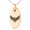 Rose, variant on Stainless Steel Day of the Dead Winged Skull Engraved Small Oval Charm Pendant Necklace