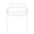 thumbnail image 6 of EGBHDSFT Acrylic Side Table - 2 Tier Clear Bedside Table, 11.8 x 15.7 x 19.7”, 6 of 11