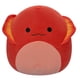 thumbnail image 1 of Lagartija de peluche original Maxie de Squishmallows, color rojo, cuello con volantes, 35 cm, 1 of 7