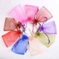 thumbnail image 3 of Bolsas de Organza dibujables Multicolor, decoración de boda, joyería, dulces, regalo de Navidad, venta al por mayor, 10/50 unidades, 3 of 4