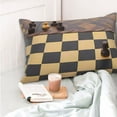 Sikiie Chess Board With Pawns Pillow Covers, Throw Pillow Case Cushion