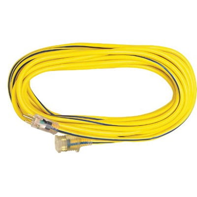 

Voltec Extension Cord 12/3 50 yellow with Blue Stripe (3 Units)