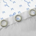 thumbnail image 4 of jejeloiu Cartoon Bow Tie Blackout Curtains,Blue White Curtains Pack of 2 (38x45 Each),Princess Pink Bow Window Curtains For Teens,Luxury Bedroom Decor, 4 of 6