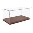 thumbnail image 3 of STARTIST 1/24 Scale Diecast Car Display Case Decorative for Toy Cars Model Collectors Brown, 3 of 7