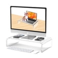 thumbnail image 1 of Soporte de monitor Beimu acrílico blanco para iMac MacBook, 1 of 7