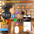 M9 4K Touch Screen Dash Cam for Cars with Built-in WiFi and 32GB Card ...