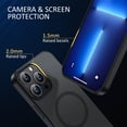 thumbnail image 5 of Funda protectora para teléfono móvil de 6,7 pulgadas con borde negro de 2 mm y Magsafe para iPhone 13 Pro Max, 5 of 5