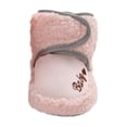 thumbnail image 3 of Botines para niños y niñas,Los para bebés recién nacidos,niños y niñas,se quedan puestos,Pantuflas de casa para bebés y niños pequeños con suela blanda Rosa 11cm, 3 of 10