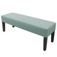 thumbnail image 2 of Rectangle Bench Covers Removable Dining Chair Cover Soft Fit Universal Stretch Bench Chair Slipcovers, Anti-Dust Washable Jacquard Seat Protector for Bedroom Living Room Kitchen, 2 of 7