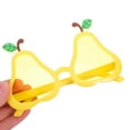 thumbnail image 5 of HONMEET 4-Pack Yellow Irregular Shaped Glasses Photo Booth Props for Pool Parties, Celebrations, and Fun Events, 5 of 8