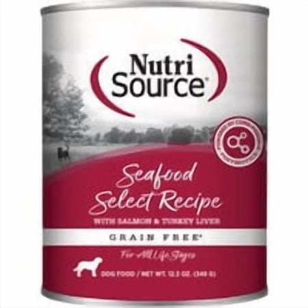 ADMC NutriSource Grain Free Wet Dog Food - Pack of 10
