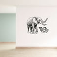 thumbnail image 2 of You Can Do This -Everyday Life Motivation Quote Life Inspirational Beautiful Elephant Design Vinyl Wall Sticker Wall Art Wall Decal Boys Girls Kids Room Design Bedroom Home Decoration Size(40x24 inch), 2 of 3