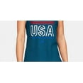 thumbnail image 3 of Under Armour Women's Freedom Usa Outdoor Tank Top, Petrol Blue,XS - US, 3 of 3