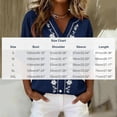 thumbnail image 3 of Shihyeh Embroidered Linen Shirts for Women Boho Gauze Cotton Linen Tops Peasant Tunic Blouse, 3 of 6