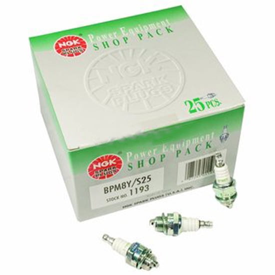 NGK 1193 Spark Plug Shop Pack of 25 for Echo BPM8Y/S25 Walmart