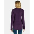 thumbnail image 2 of ClimateRight by Cuddl Duds Women's Warm Stretch Fleece Long Sleeve Crew Neck Thermal Base Layer Top, Sizes XS to 4X, 2 of 4
