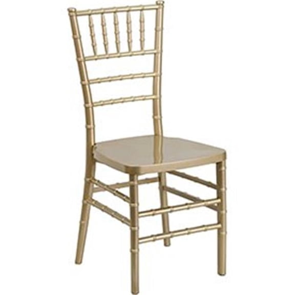 Chiavari Chairs - Resin, Gold