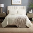 thumbnail image 2 of Martex Arcadia Enya All Ivory Throw Blanket, Soft, Cozy, Lightweight, 2 of 4
