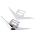 thumbnail image 1 of 1 pieza 3D plata Auto motocicleta V6 coche trasero Metal emblemas calcomanía insignia Baoblaze V6 3D Car Badge Decal, 1 of 8