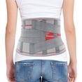 thumbnail image 2 of Faja lumbar ORTONYX con almohadilla de soporte lumbar - Cinturón lumbosacro de grado médico para hombres y mujeres - Con almohadilla lumbar, alivia el dolor lumbar, hernia discal, ciática y enfermedad, 2 of 5