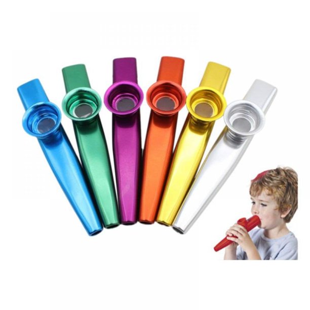 Kazoos Musical Instruments for Kids Aldult,Metal Kazoos