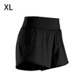 thumbnail image 1 of Pantalones cortos de yoga para mujer, pantalones cortos, ropa deportiva de secado rápido, negro, XL Scienceny AP001149-04B, 1 of 7