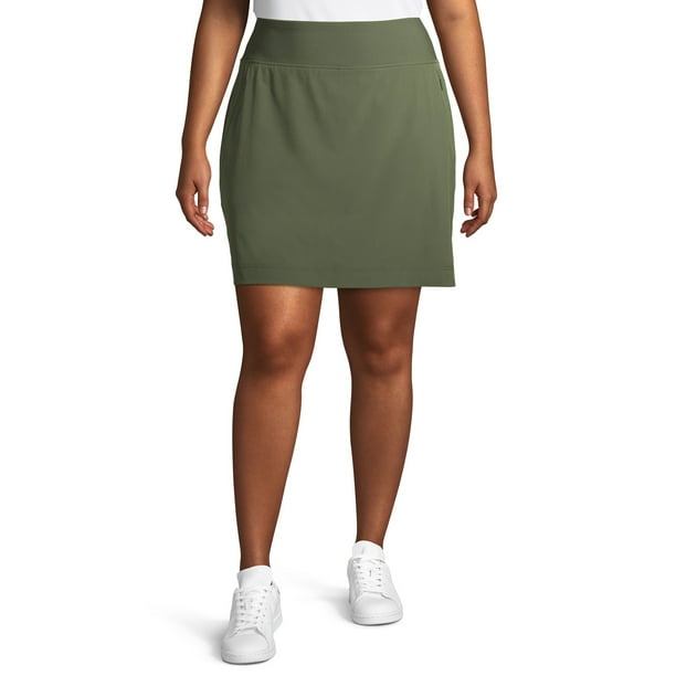 Athletic Works - Athletic Works Women's Plus Size Woven Commuter Skort ...