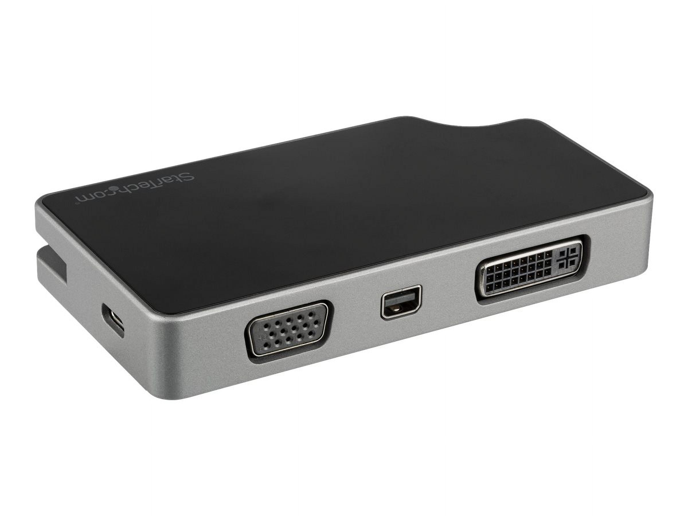 StarTech.com USB-C Multiport Video Adapter, Aluminum