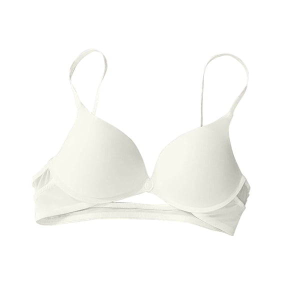 LIaqionyy Women's Bra No Underwire T Shirt Comfortable Full Full Coverage Bras Seamless Everyday Bralettes