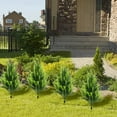 thumbnail image 4 of Simulation Of Indoor And Outdoor Home Furnishings In Courtyard; Trees With Needles; Garden; Decoration; Front Decoration., 4 of 8
