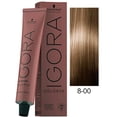 thumbnail image 2 of Igora Color10 (8-00 Light Blonde Natural Extra) Permanent 10 Minute Hair Color Cream and Sleek Tint Brush (Bundle 2 items), 2 of 2
