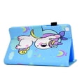 thumbnail image 3 of Allytech Flip Case for Galaxy Tab A7 Lite 2021(Model: SM-T220/SM-T225), Premium PU Leather Multi-Angle Viewing Stand Wallet Case for Samsung Galaxy Tab A7 Lite 8.4" T220 2021, Small Unicorn, 3 of 8