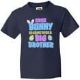 thumbnail image 3 of Inktastic Some Bunny is Going to Be a Big Brother with Bunny Ears and Eggs Youth T-Shirt, 3 of 5