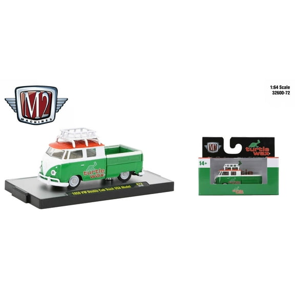 M2 Machines 1:64 Detroit Muscle 1959 Vw Double Cab Truck Usa Model  Release 72