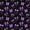 Black Purple, variant on spefrowx Purple Leopard Print Bow Full Size Bedding Sets for Teens, Fashion Wildlife Print Full Size Bed in a Bag, Black Reversible, 7pcs