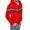 Red, variant on toraway Oversized Sweatshirt Men Winter Men's Polka Dot Three-dimensional Curve Zipper Sweatshirt Hooded Jacket Sweater XL