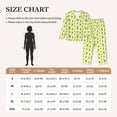 thumbnail image 4 of Sikiie Green Pears1 Pajamas for Women Set, Womens Pajama Sets, Lounge Sets for Women, 2pjs for Women-Large, 4 of 7