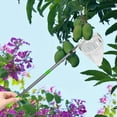 thumbnail image 2 of Recolector de Frutas Telescópico de Acero Inoxidable de 4 M con Bolsa de Almacenamiento para Árboles Altos, Huertos y Jardín., 2 of 5