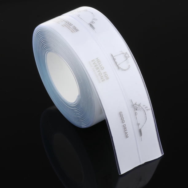 Cinta de calafateo, tirarere de calafateo autoadhesiva, cinta de sellado súper adhesiva, cinta de fregadero impermeable, cinta anti-moho para cocina, bañe Animal BLESIY Pegatina impermeable