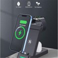 thumbnail image 2 of Sentmoon Electronics Gadgets The Three-in- Charging Station Pile Is Suitable For The Common IOS Interface Mobile Phone Earphones And Wireless Charging Watches On The Market Electronics Gadgets Cleara, 2 of 8