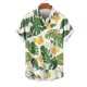 thumbnail image 2 of Mens Casual Manga Corta Botón Abajo Camisas Turndown Cuello Hawaii Impresión Botón Camisa Cardigan, 2 of 5