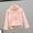 Pink, variant on Bnwani Toddler Sweatshirt Cotton Long Sleeve Thick Thin Sweatshirt Hearts Printed Tops Pullover