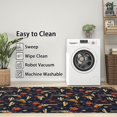 thumbnail image 3 of 2x3 Rug, Cowboy Door Mat, Western Rug, Wild West Rugs for Entryway, Washable & Non Slip & Soft Low Pile Small Carpet, Indoor Doormat, Cowboy Home Decor & Gifts, 3 of 7