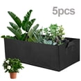 thumbnail image 2 of 5PCS Rectangular/ Garden Plant Raised Bed Elevated Vegetable Growing Bag, 2 of 9