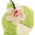 thumbnail image 4 of Rana de peluche con flor en la cabeza, animal de peluche, regalo de San Valentín para niñas, 13,7 pulgadas ER, 4 of 6