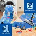 thumbnail image 5 of AKASISRUG Kids Rugs for Playroom,110.2"X78.7" ABC Alphabet Whale Kids Rug,Non-Slip Ocean Kids Rug Play Mat,Washable Educational Classroom Rug Kids Area Carpet for Kids Room Bedroom Nursery Playroom, 5 of 6