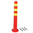 thumbnail image 2 of HILABEE Safe Bollard Post with Reflective Road Intersections Garage Parking Barrier D 68cm, 2 of 9