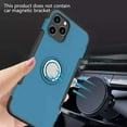 thumbnail image 4 of GoldCherry for iPhone 12/iPhone 12 Pro 6.1 Inch Case, Anti-Scratch Shockproof Case 360 Degree Rotation Finger Ring Holder Kickstand [Work with Magnetic Car Mount] for iPhone 12/iPhone 12 Pro(Navy), 4 of 7
